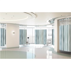 Wave X Smoke Privacy Curtain Fabric